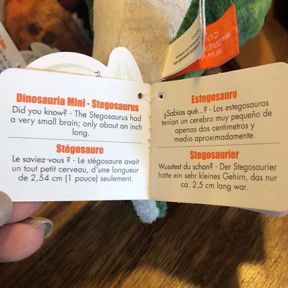 Wild Republic Mini Stegosaurus and Mini T-Rex - Picture 8 of 8